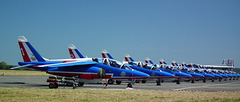 Patrouille de France au meeting aérien de Bergerac (24) en 2014