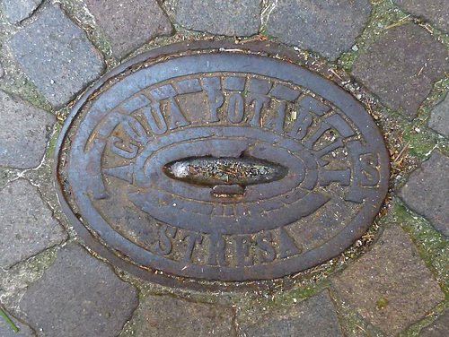 Trinkwasser in Stresa, Lago Maggiore