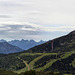 Panoramablick auf das Schwarzhorn und die Trentiner Berge