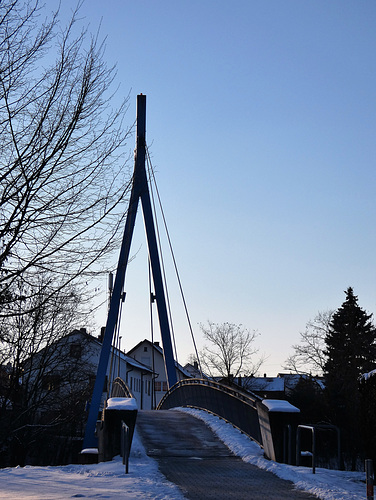 Haidhofer Fußgängerbrücke