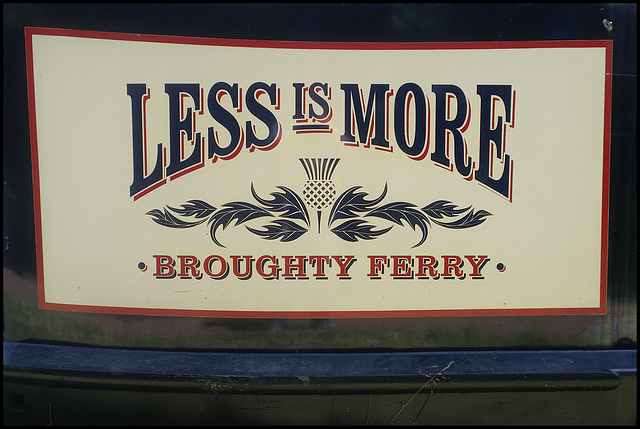Less is More