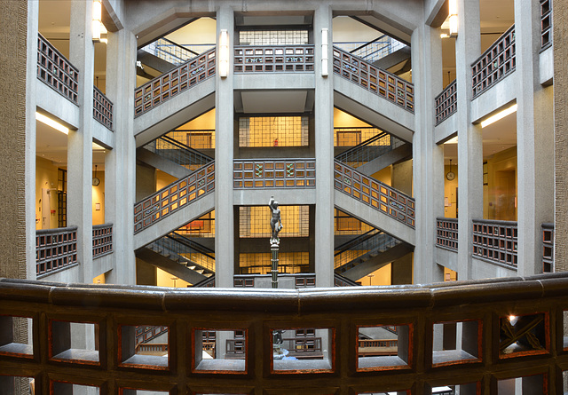 Treppenhaus der Grundbuchhalle