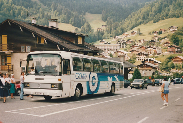 Voyages Crolard 2855 SA 74 in La Clusaz - Aug 1990