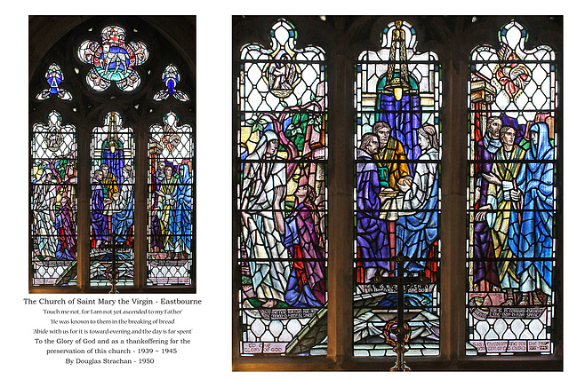 St Mary Eastbourne - Thanksoffering after WW2 - by Douglas Strachan