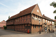 Half Timbered Buildings In Ystad