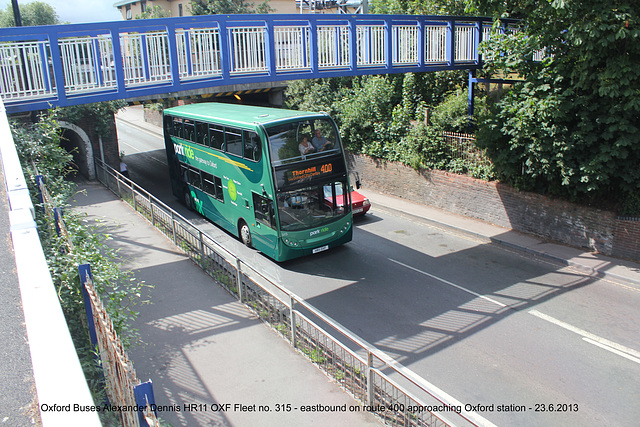 Oxford Buses HR11 OXF Botley Road 23 6 2013