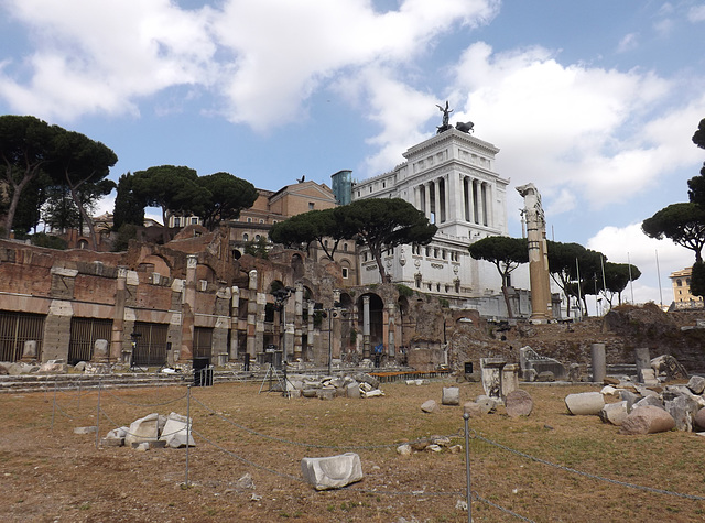 The Forum of Julius Caesar in Rome, July 2012