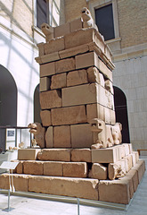 Pozo Moro Monument in the Archaeological Museum of Madrid, October 2022