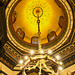 Ceiling in the Arab hall.