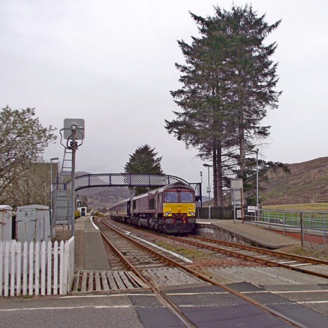 Spotless 66746 at Strathcarron