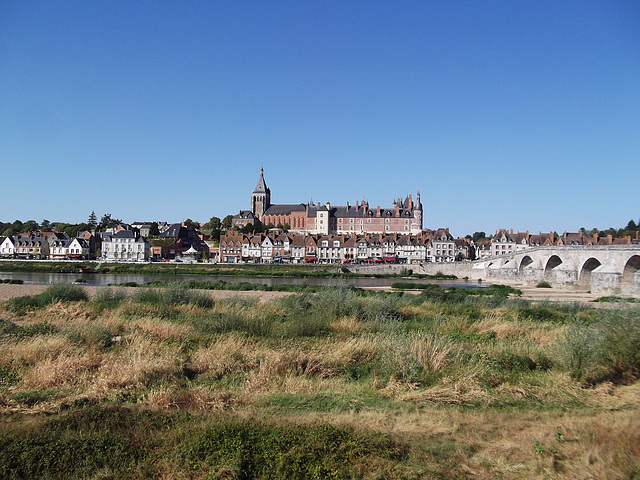 Ville de Gien, Loiret, France