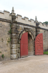 Gateway to the Little Castle, Bolsover Castle, Derbyshire