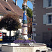 Löwenbrunnen (Fontaine du Lion) in Délemont