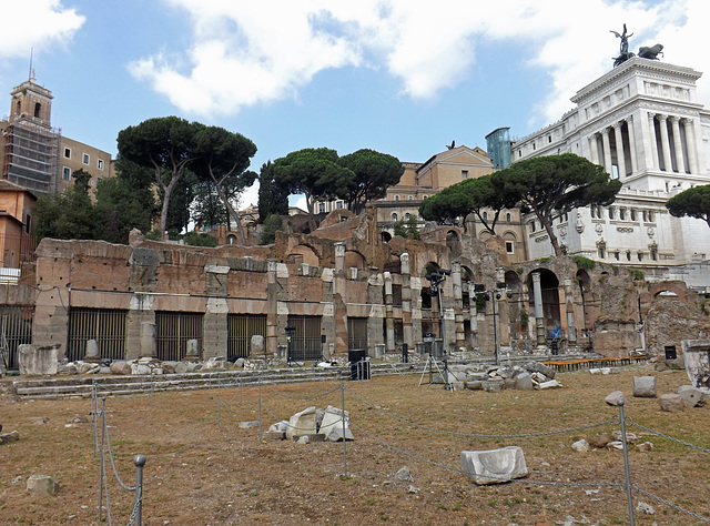 The Forum of Julius Caesar in Rome, July 2012