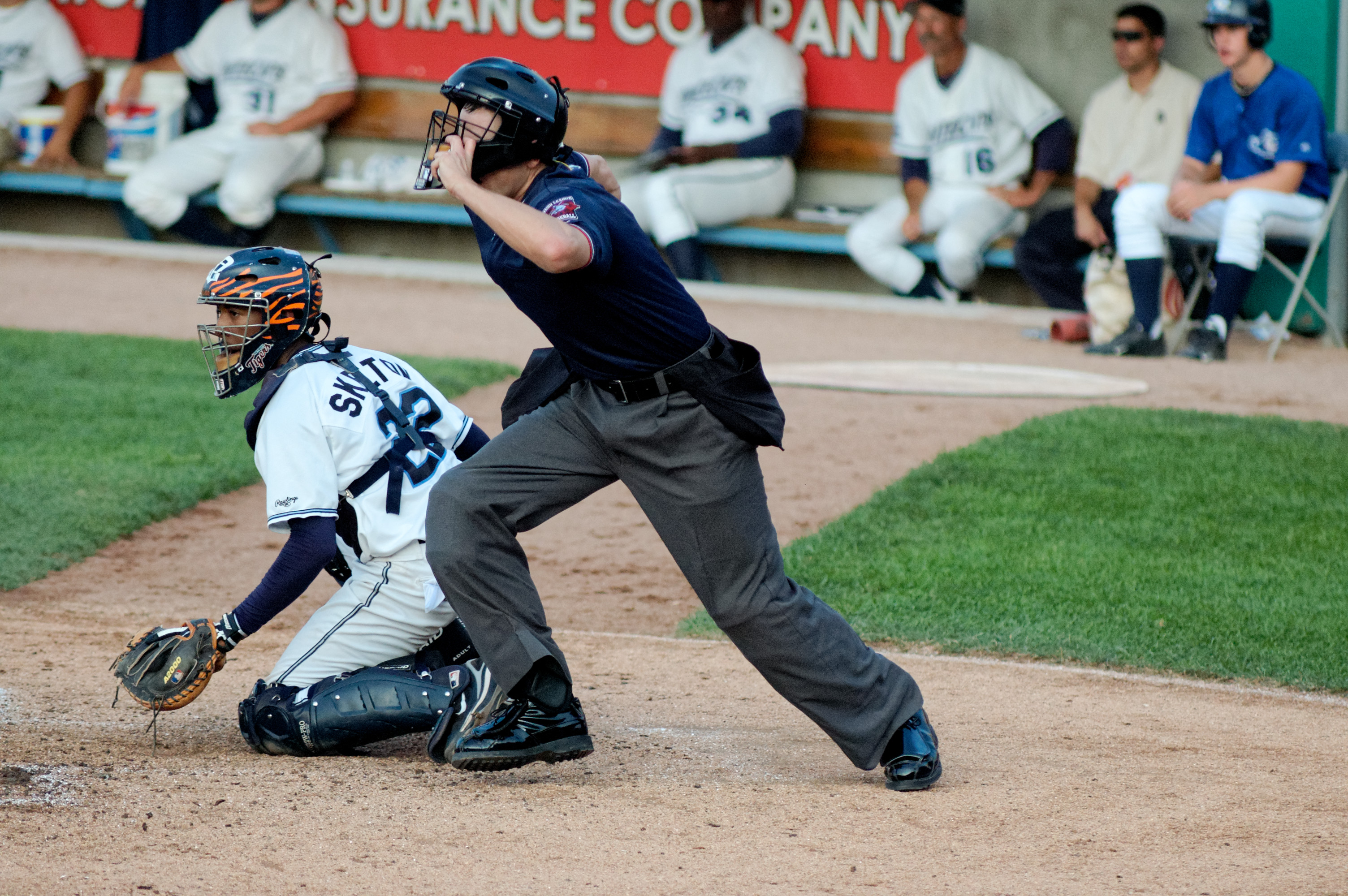 Behind the Plate