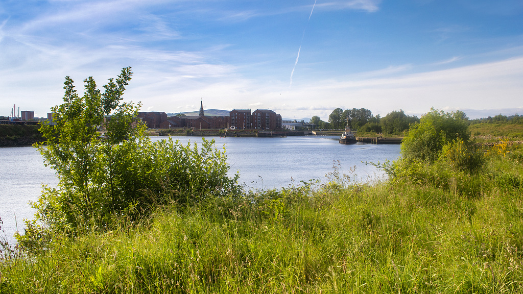 River Leven and Denny's Dock