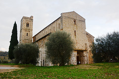 Italy, Toscana, Abbey of Sant'Antimo