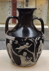 The Portland Vase in the British Museum, April 2013