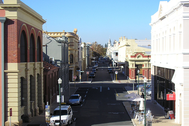 Looking Down High Street