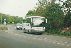 Birmingham Coach Co X422 WVO at Bragbury End - 2 May 2002