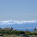 The snowclad hills from the hills above Cromarty