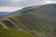 Rushup Edge and Lord's Seat from Mam Tor