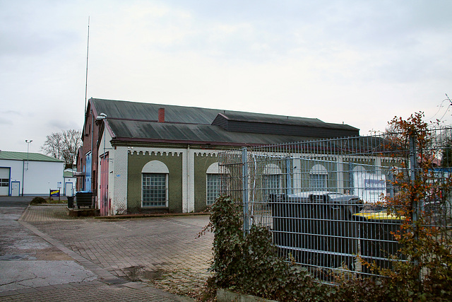 Zeche Brassert 1/2, erhaltenes Betriebsgebäude aus Gründerjahren (Marl-Brassert) / 24.12.2016