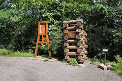 Kreuzweg, Station Nr. 2: Bergekasten (Halde Haniel, Oberhausen-Klosterhardt) / 14.08.2017