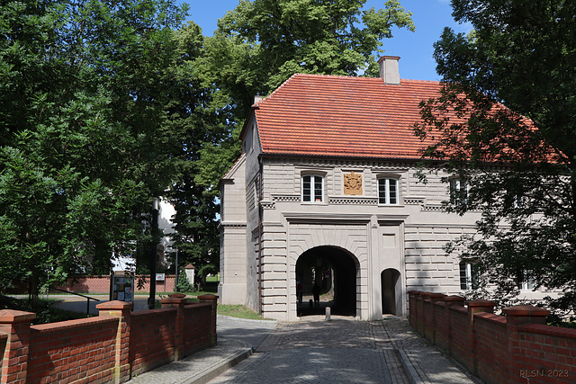 Torhaus auf der Schlossinsel in Mirow