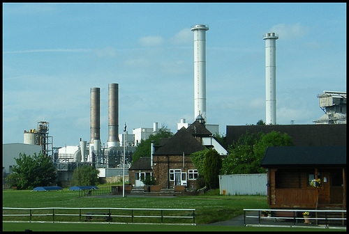 Winnington chimneys