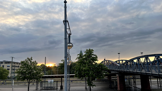 Freiburg Blaue Brücke