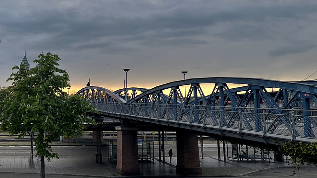 Blaue Brücke Freiburg im Breisgau