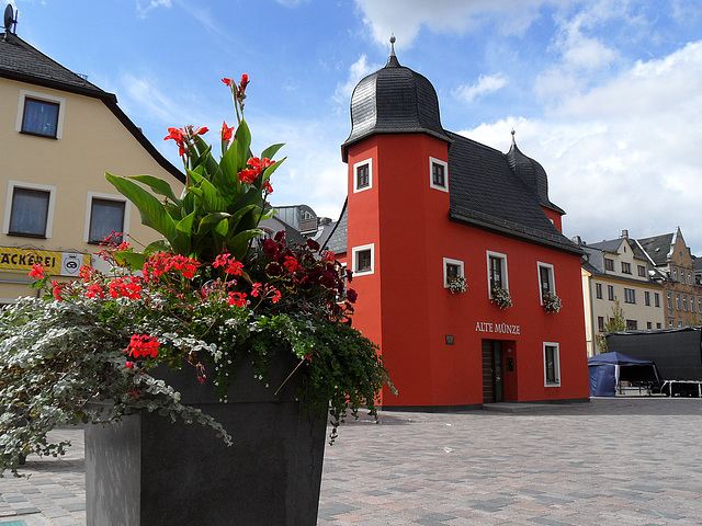 Alte Münze in Schleiz