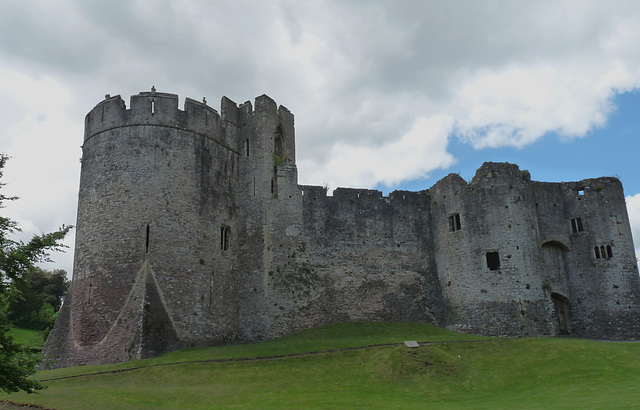 Chepstow Castle- Marten's Tower and Outer Gatehouse