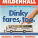 National Express leaflet for Mildenhall services - Summer 1986
