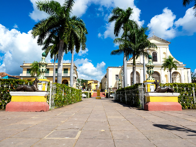 Trinidad, Plaza Mayor, Cuba