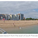 Southsea beach east from South Parade Pier 11 7 2019