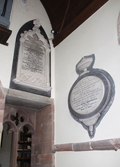 Wakefield Monuments, Chancel, St Nicholas' Church, Curdworth, Warwickshire