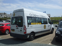 HTT: O Ddrws I Ddrws CN12 DFP - Llŷn Coastal Bus/Bws Arfordir Llŷn in Aberdaron - 28 Jun 2015 (DSCF0203)