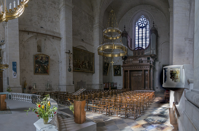 In der Cathédrale Saint-Vincent