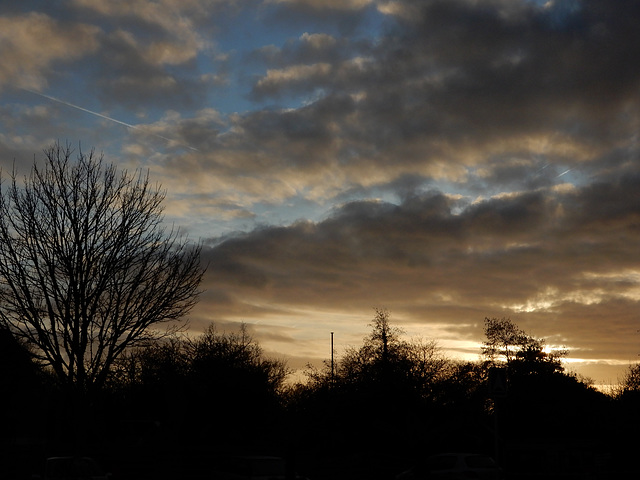 ciel du soir ,,, bonsoir