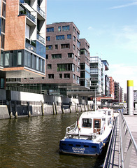 Wohnungen in der Hafencity am neuen Traditionshafen