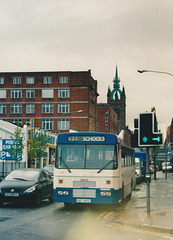 Ulsterbus NXI 4210 in Belfast - 5 May 2004