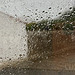 Penedos, kitchen window and rain