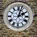 Clock face on the Wesleyan Church tower
