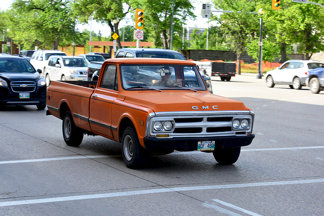 Canada 2016 – The Canadian – Winnipeg – Old GMC pickup