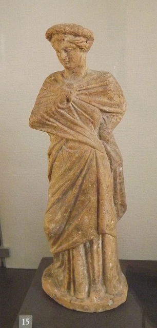 Hellenistic Draped Woman Figurine in the Louvre, June 2013