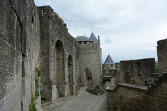 On the Walls of the Castle of Carcassonne