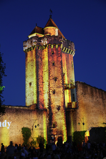 Lumières de Blandy : le donjon