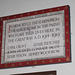 War Memorial, St Nicholas' Church, Curdworth, Warwickshire